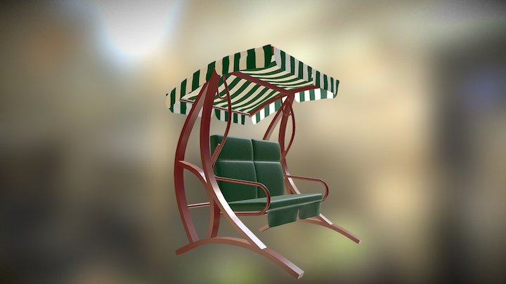 Patio Swing 3D Model