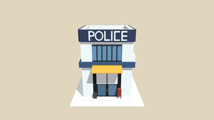 Tower Police 3D Model