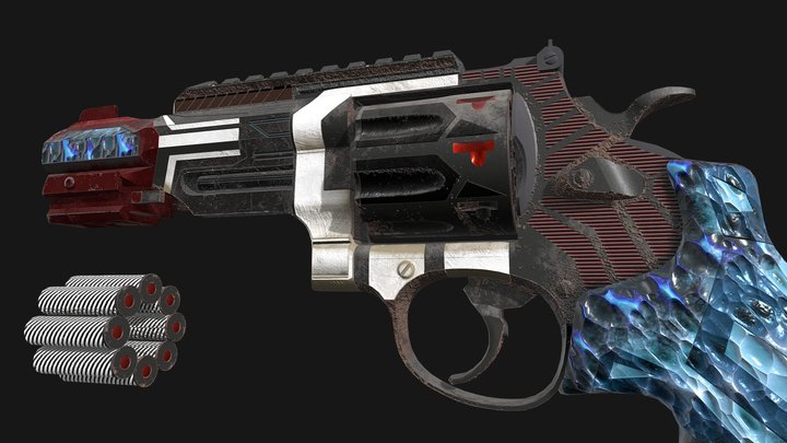 Revolver <<>> Icebreaker 3D Model
