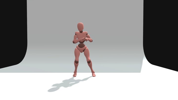 Dance 3D Model