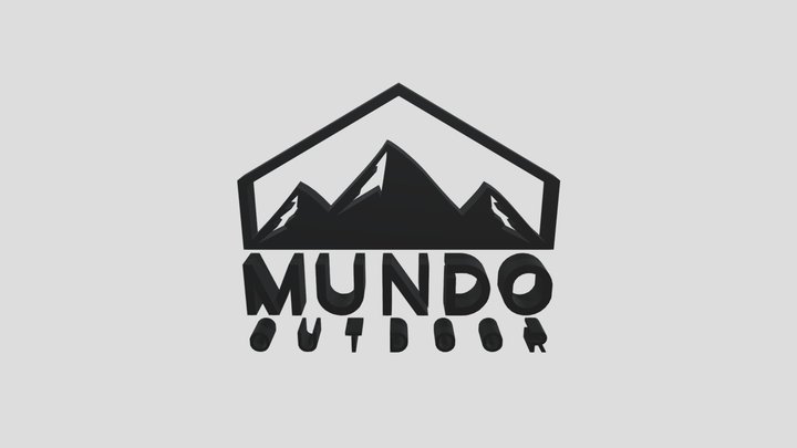 Logo MUNDOOUTDOOR 3D Model