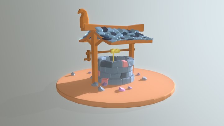 A well 3D Model
