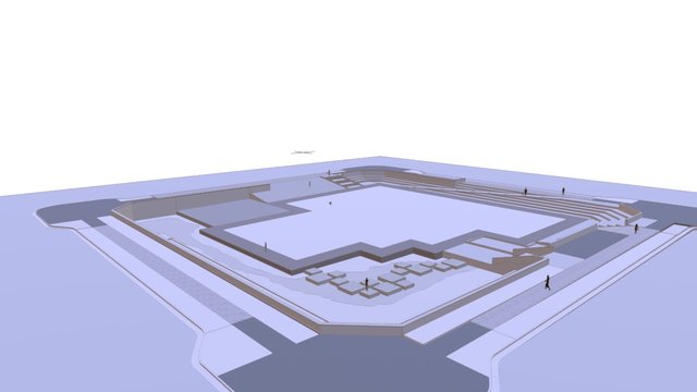 Civic Plaza 3 3D Model