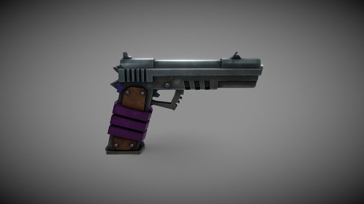 Gun 3D Model
