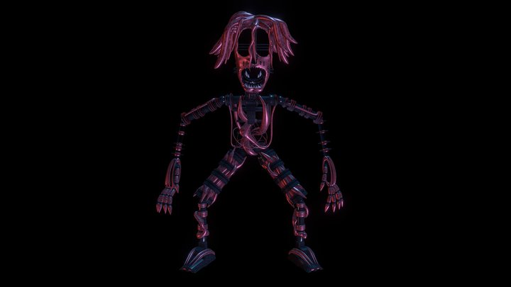 Mr. Afton from BNC (Baby's Nightmare Circus) 3D Model