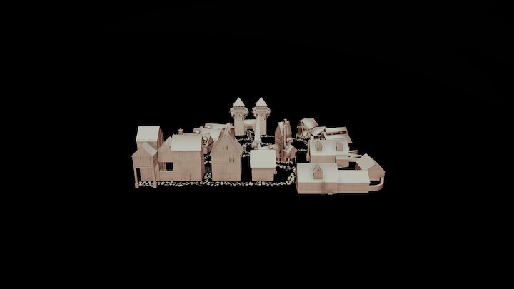 Full Town 3D Model