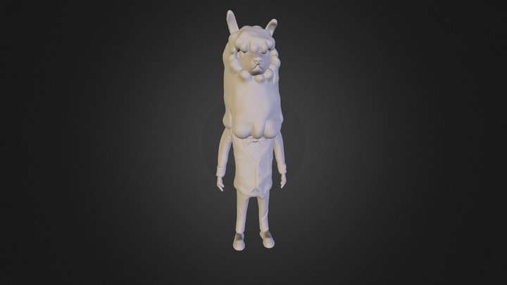 Alpacaman 3D Model