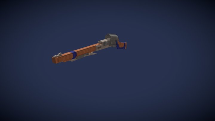 Sea Reaper - Rifle 3D Model