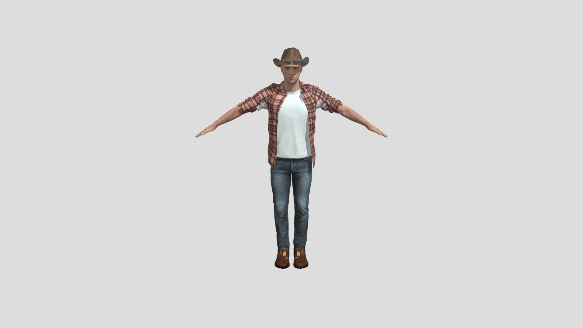 Cowboy_fullres - Download Free 3D model by downlowfilms [6ba2b2b ...