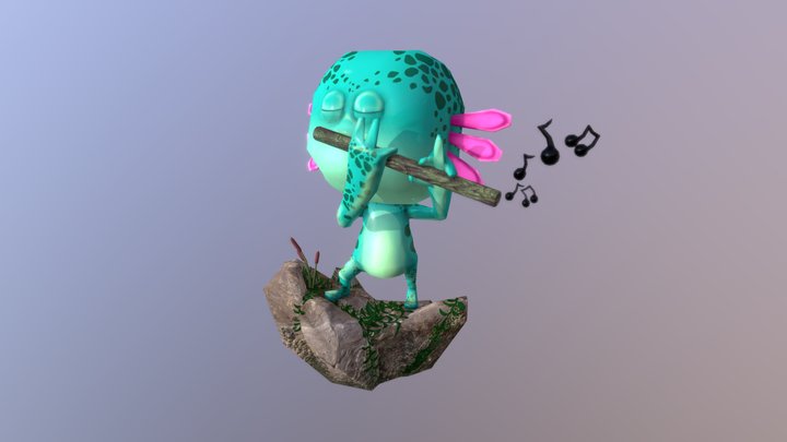 à la manière de Goro Fujita / Camille Chovin 3D Model