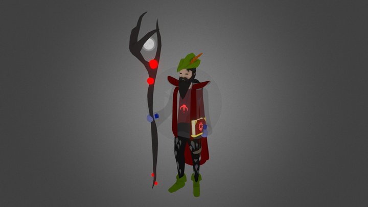 Old School RuneScape Pure 3D Model
