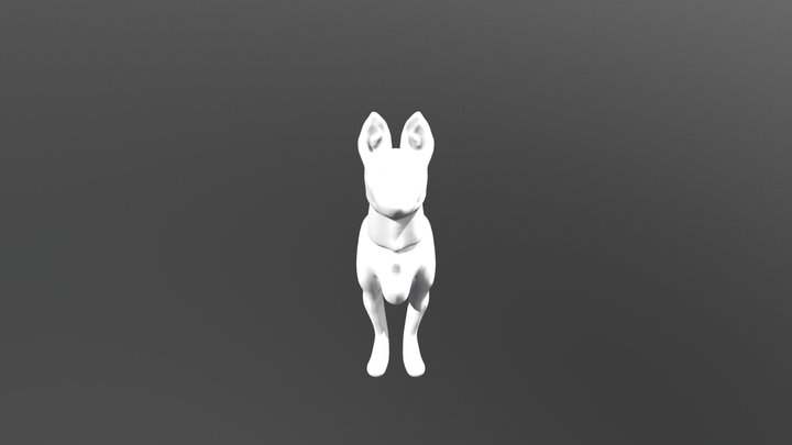 Dog - Work in Progress 3D Model