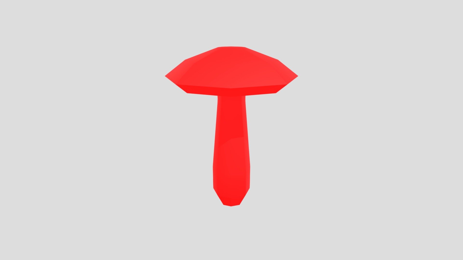 Mushroom Pickup (model (shaded in ue4))
