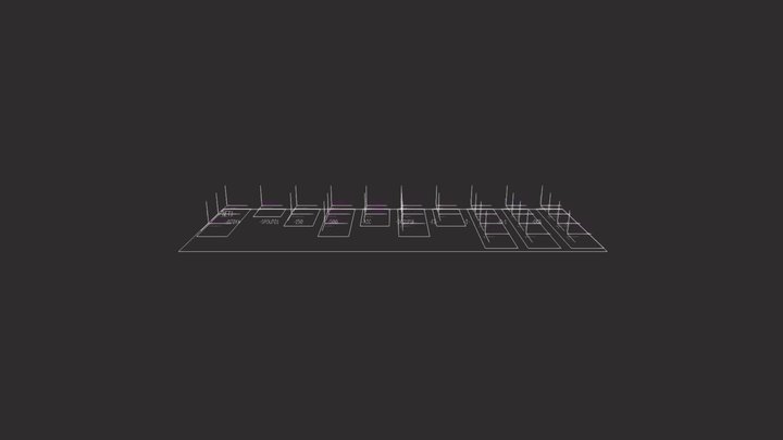 Normalized Raw 2D Sensor Data, GLB 3D Model