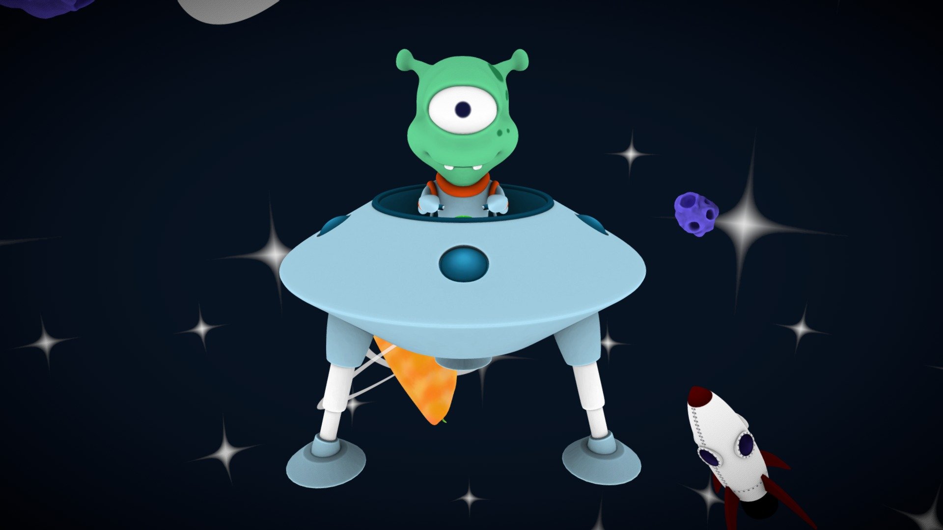 Space pizza