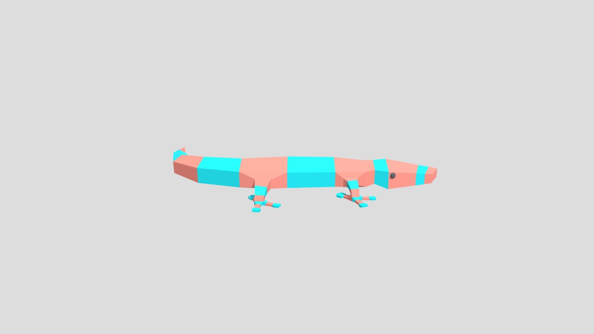 Gecko from Poly by Google — Sketchfab embed 3D viewer