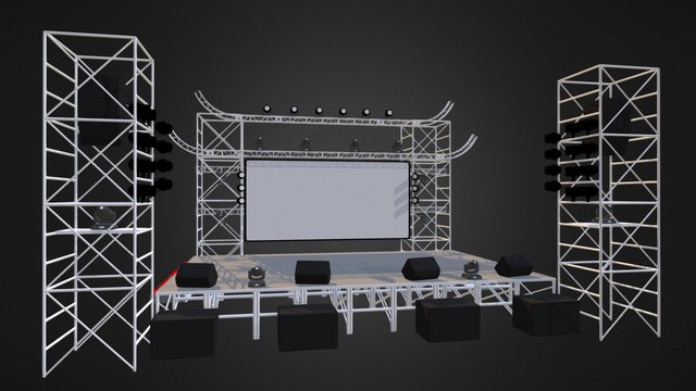 20160809_舞台展示02 3D Model