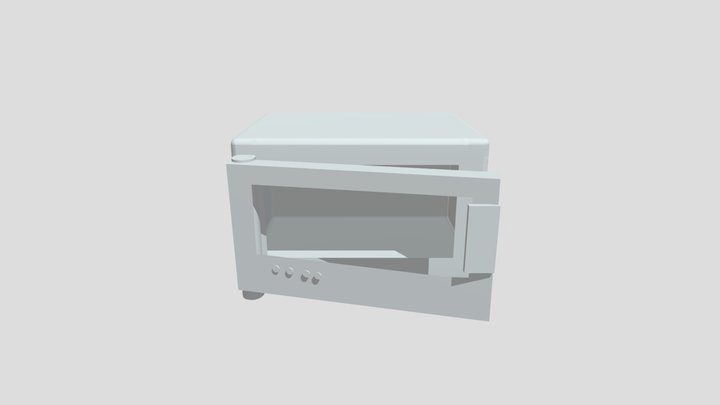 Microwave Solo 3D Model