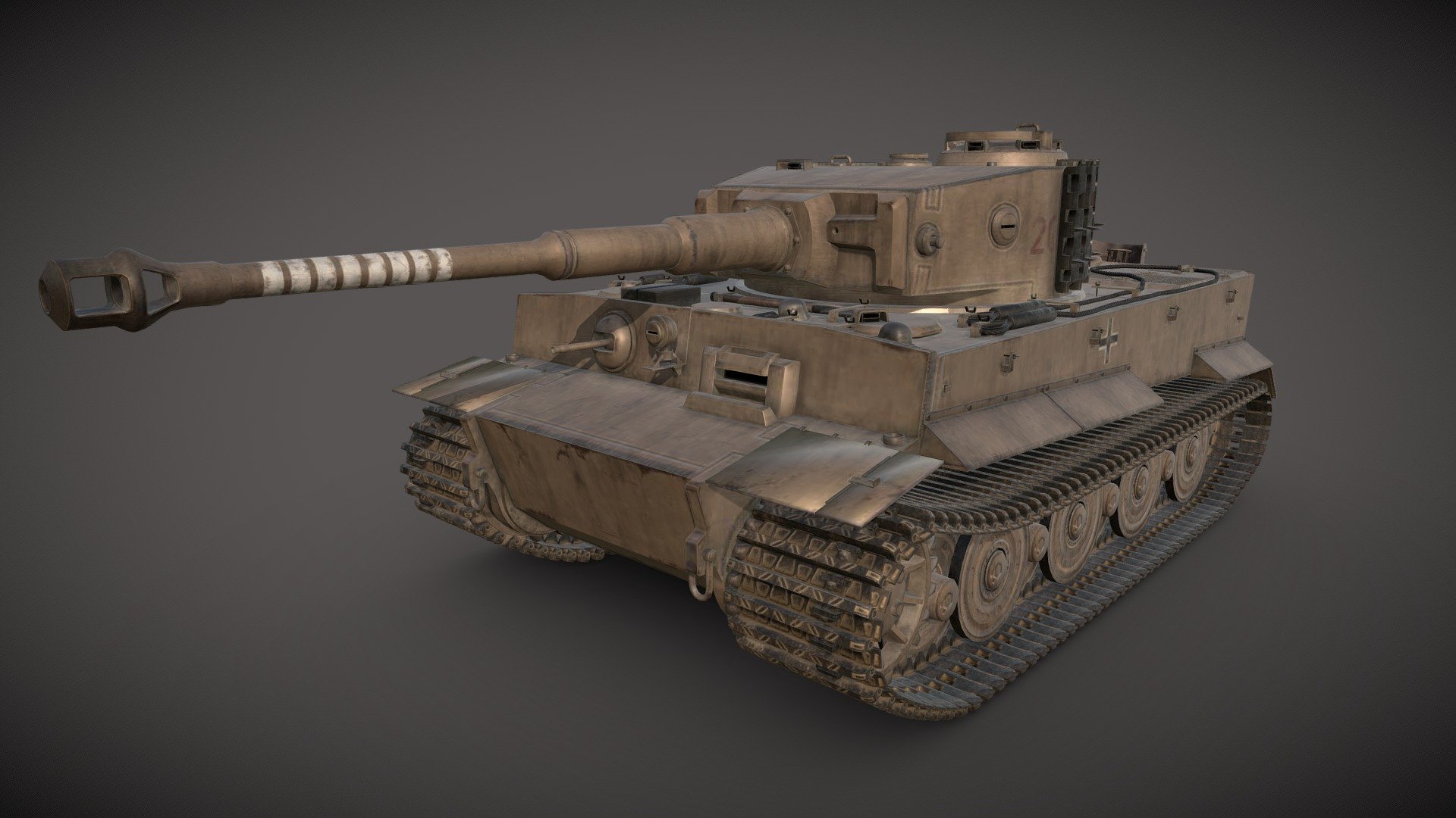 Tank Tiger - Buy Royalty Free 3D model by youssef.koumi [6ba909d ...