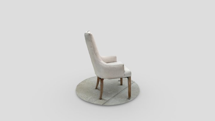 Photogrammetry Chair 3D Model