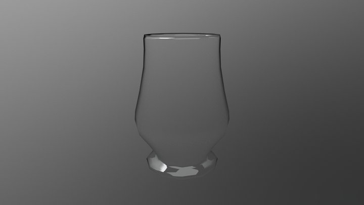 Whiskey Glass 3D Model