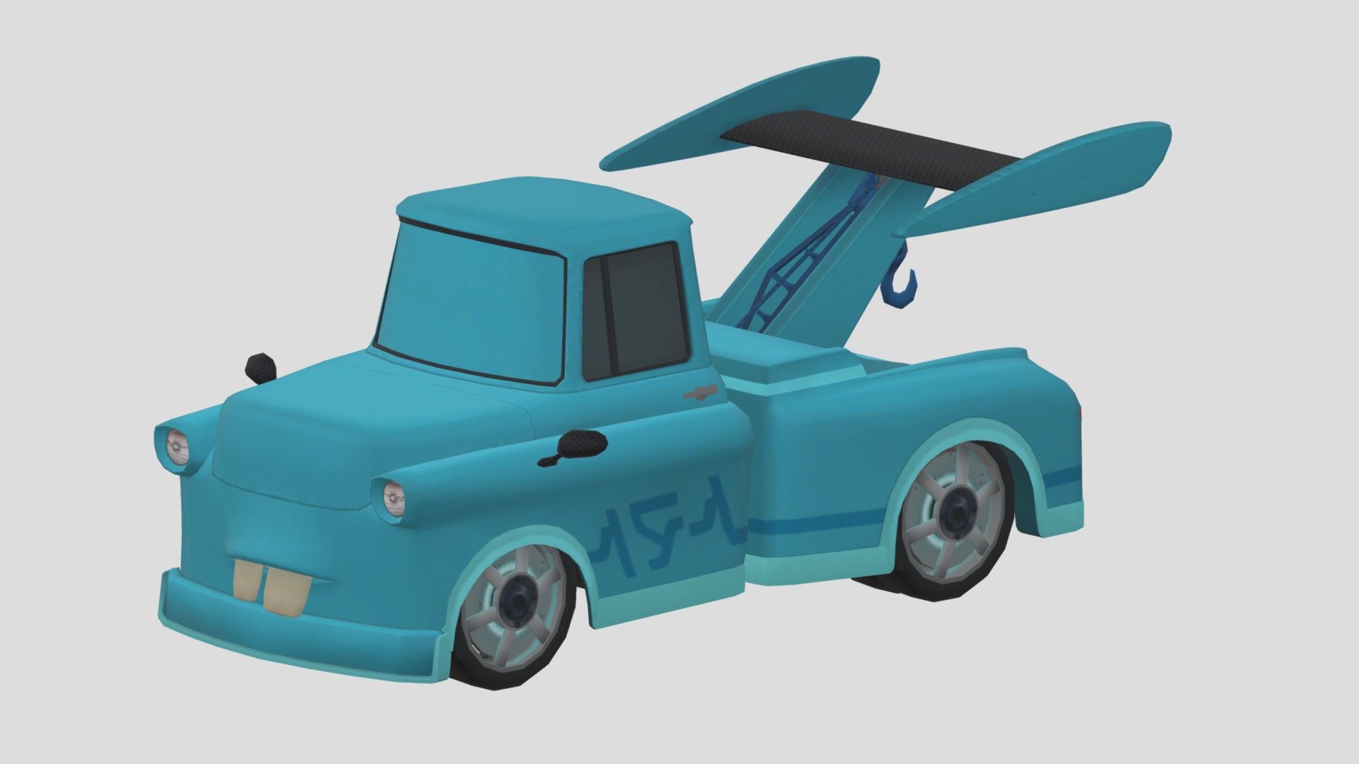Wii Cars Toons - Tokyo Mater - Download Free 3D model by SMF