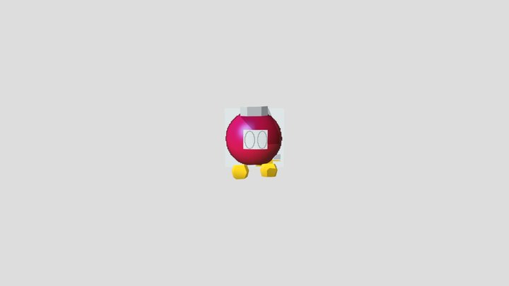 Nintendo 64 - Super Mario 64 - Bob-omb Buddy 3D Model