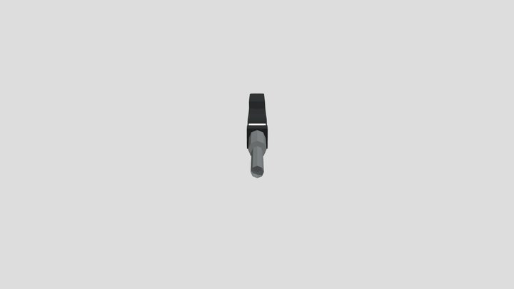 Sci-Fi Gun 3D Model