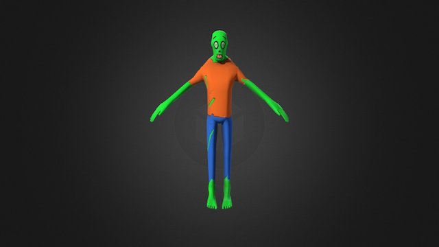 Zombie 3D Model