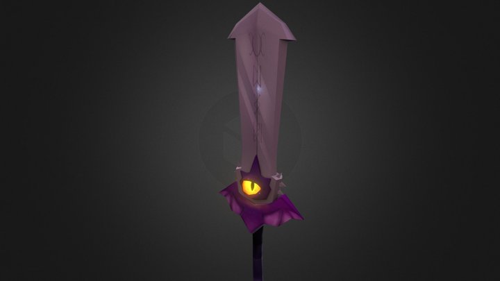 Monster Sword 3D Model