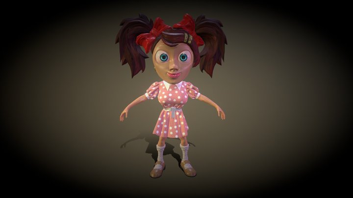 Girl 3D Model