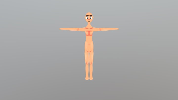 Modelo_base_masculino_estilo_pr 3D Model