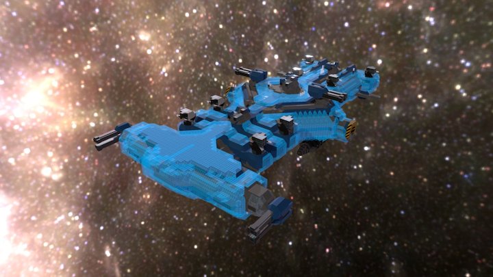AC- Starunner-BV (Shield) 3D Model