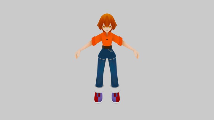 Character Model 3D Model