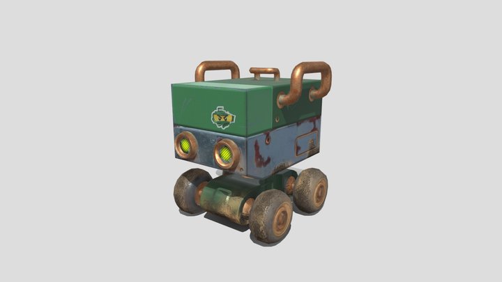 Zippy - Texturing exercise 3D Model