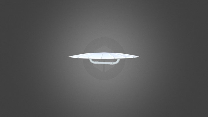 Intro to 3D - Assignment 1: Untextured Shield R 3D Model
