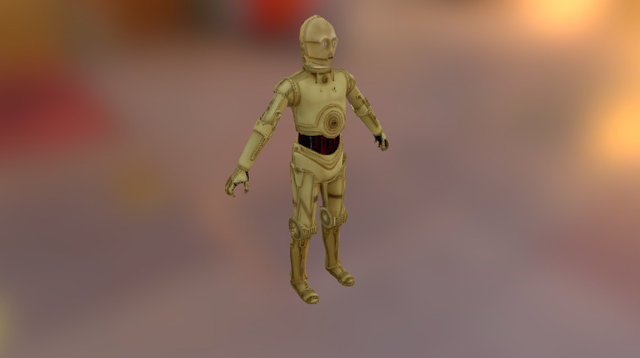 Star Wars - C3PO 3D Model