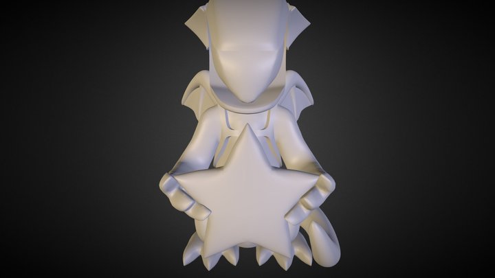 Space Dragon 3D Model