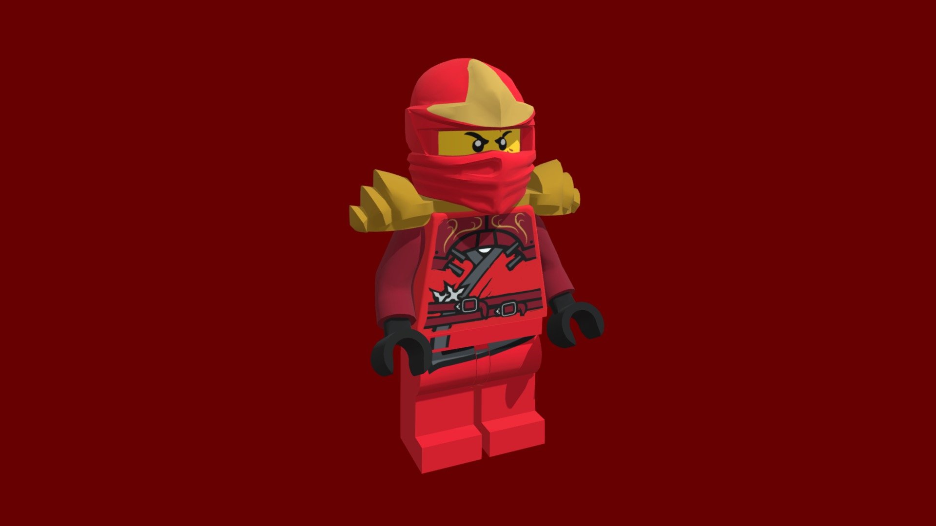 Lego Ninjago Kai ZX. - Download Free 3D model by Dr. Heinz