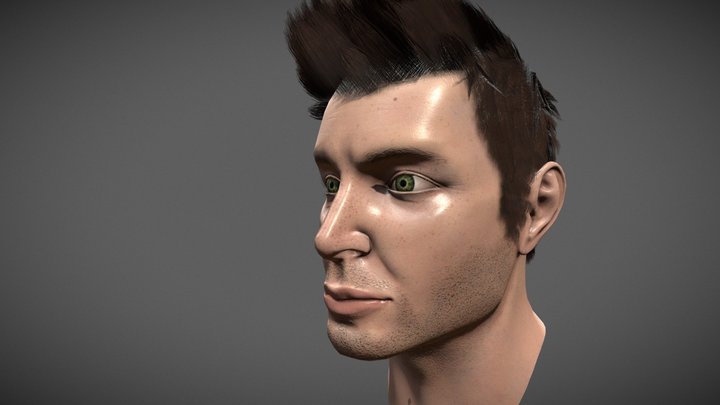 Jensen Ackles 3D Model