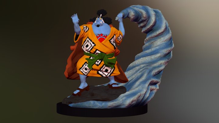 One Piece  -  Jimbe 3D Model
