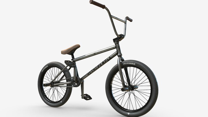 Street BMX 3D Model