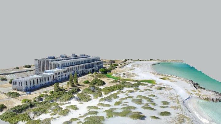 South Fremantle Power Station 2015 (low quality) 3D Model
