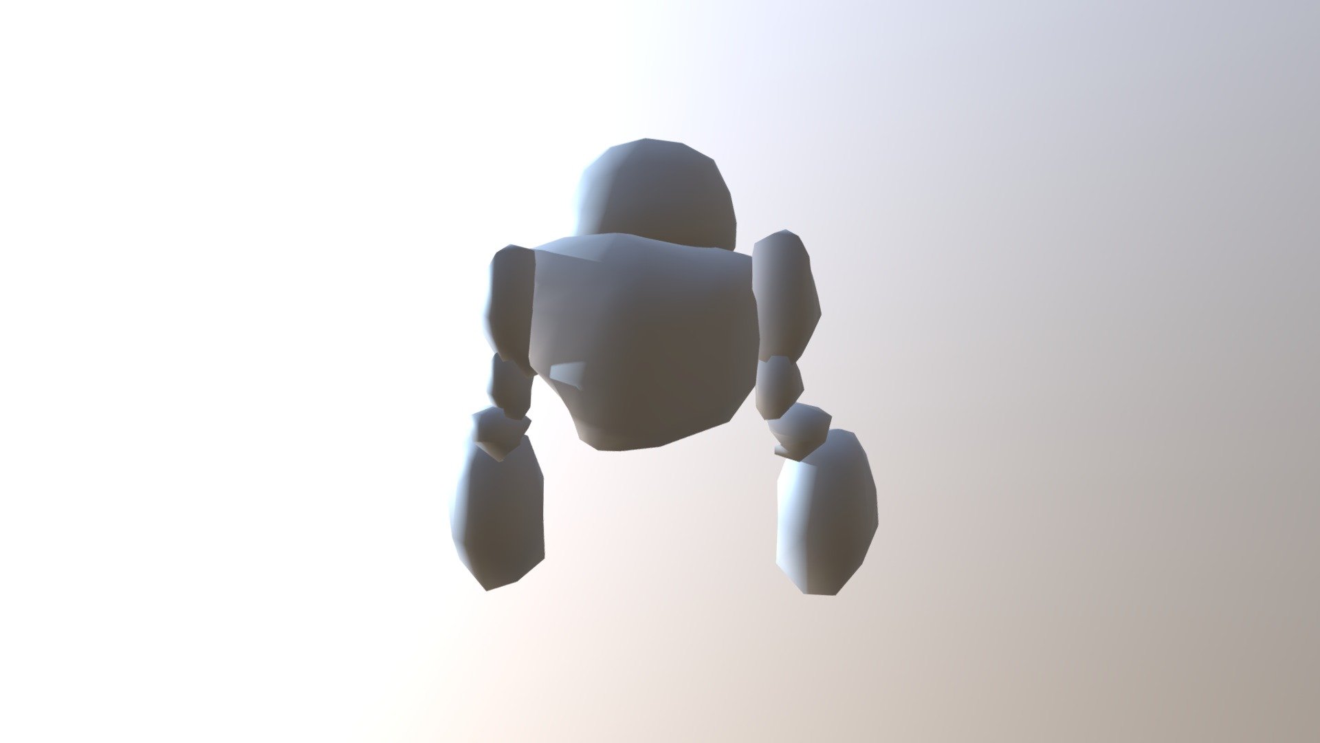3D Golem Lowpoly