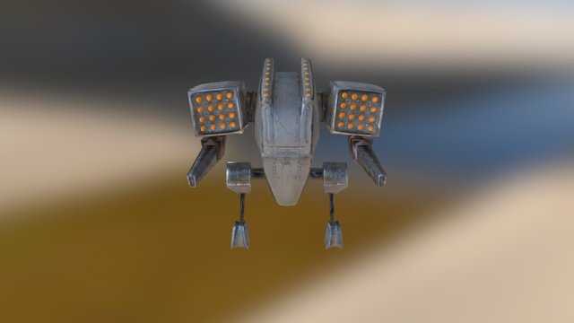 Mech Trooper 3D Model