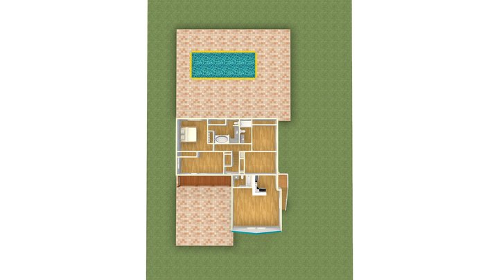 House Original - Floor 2 3D Model
