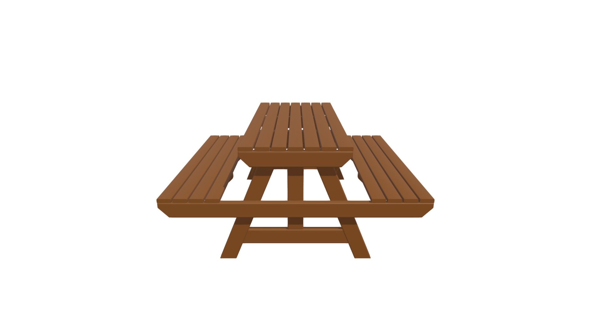SJ-090GK(S) 塑木大型啤酒桌椅組 — Sketchfab embed 3D viewer