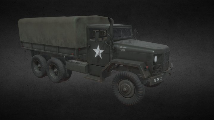M35 Truck 3D Model