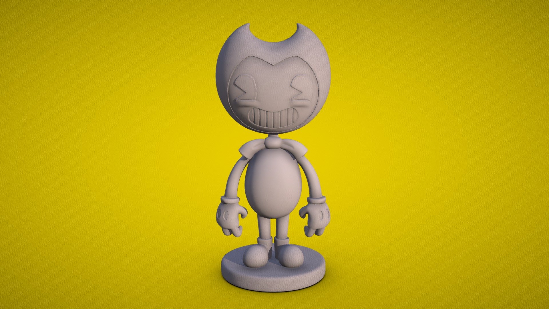 Ink Bendy(bendy and the ink machine) - Download Free 3D model by