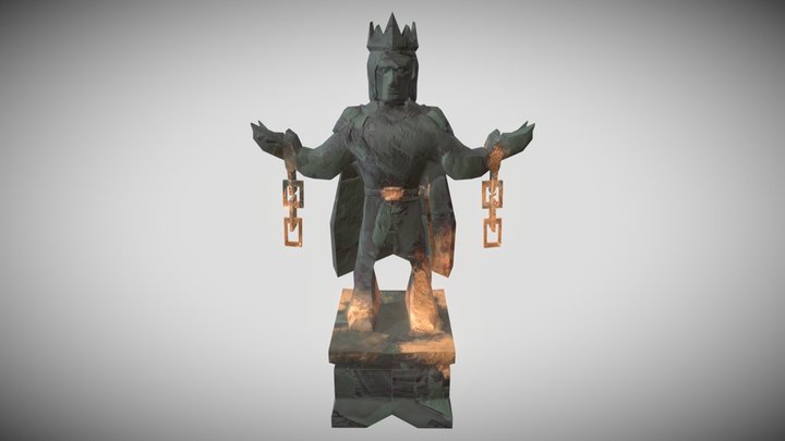 Statue - Castle 3D Model